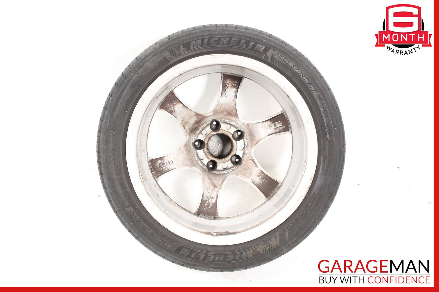 2005-2007 Mercedes W203 C230 C350 Front Wheel Rim w/ Tire 7.5JX17H2 ET36 OEM