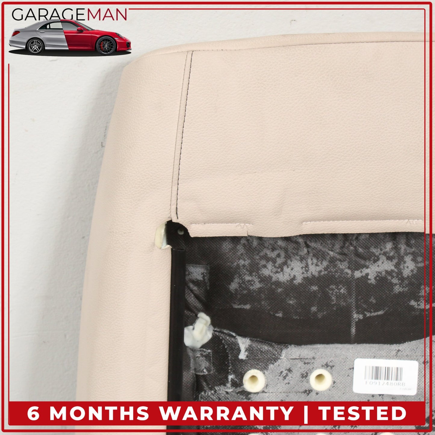 2011-2018 BMW X3 X4 Front Right Passenger Side Top Upper Seat Cushion Beige OEM
