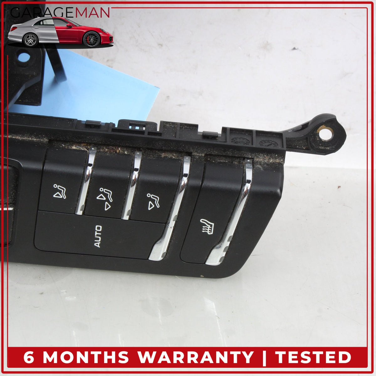 2010-2016 Porsche Panamera 970 Rear Climate Control Switch Panel 97065350902 OEM