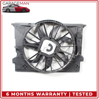 2003-2009 Mercedes-Benz E350 W211 Sedan Engine Radiator Cooling Fan Motor Assembly 3137229007 OEM