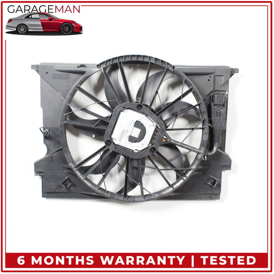 2003-2009 Mercedes-Benz E350 W211 Sedan Engine Radiator Cooling Fan Motor Assembly 3137229007 OEM