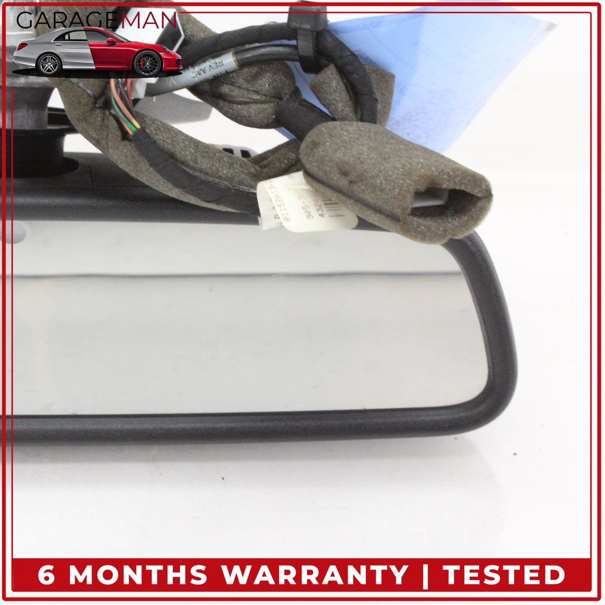 2012-2017 Mercedes W204 C250 C300 Front Upper Windshield Rear View Mirror OEM