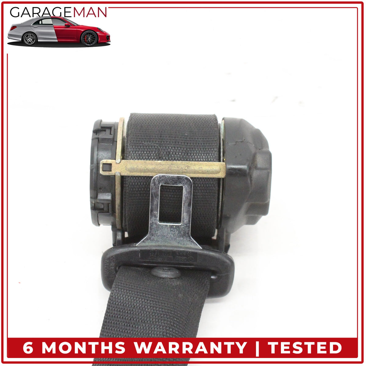 1999-2005 Porsche 911 996 Front and Rear Right Side Seat Belt Set Black OEM