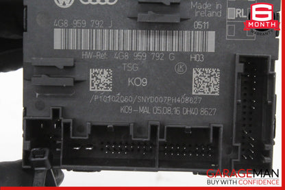 2012-2018 Audi A6 A7 Front Right Side Door Control Module Unit 4G8959792G OEM