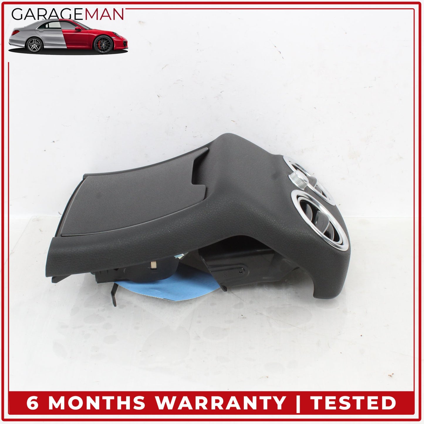2015-2020 Mercedes W205 C300 C350e Rear Center Console A/C Air Vent Trim OEM