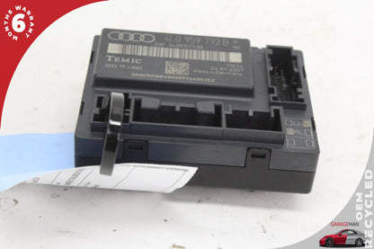 2007-2015 Audi Q7 Front Right Side Door Control Module 4L0959792B OEM