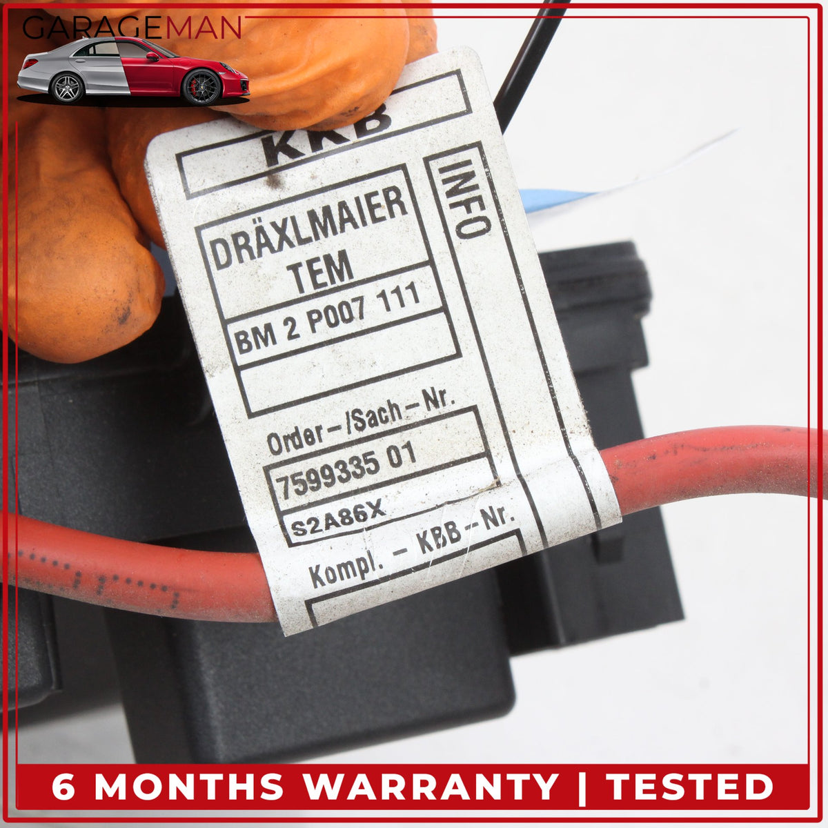 2007-2021 BMW X3 X5 X6 Integrated Power Supply Control Module Unit 7591534 OEM