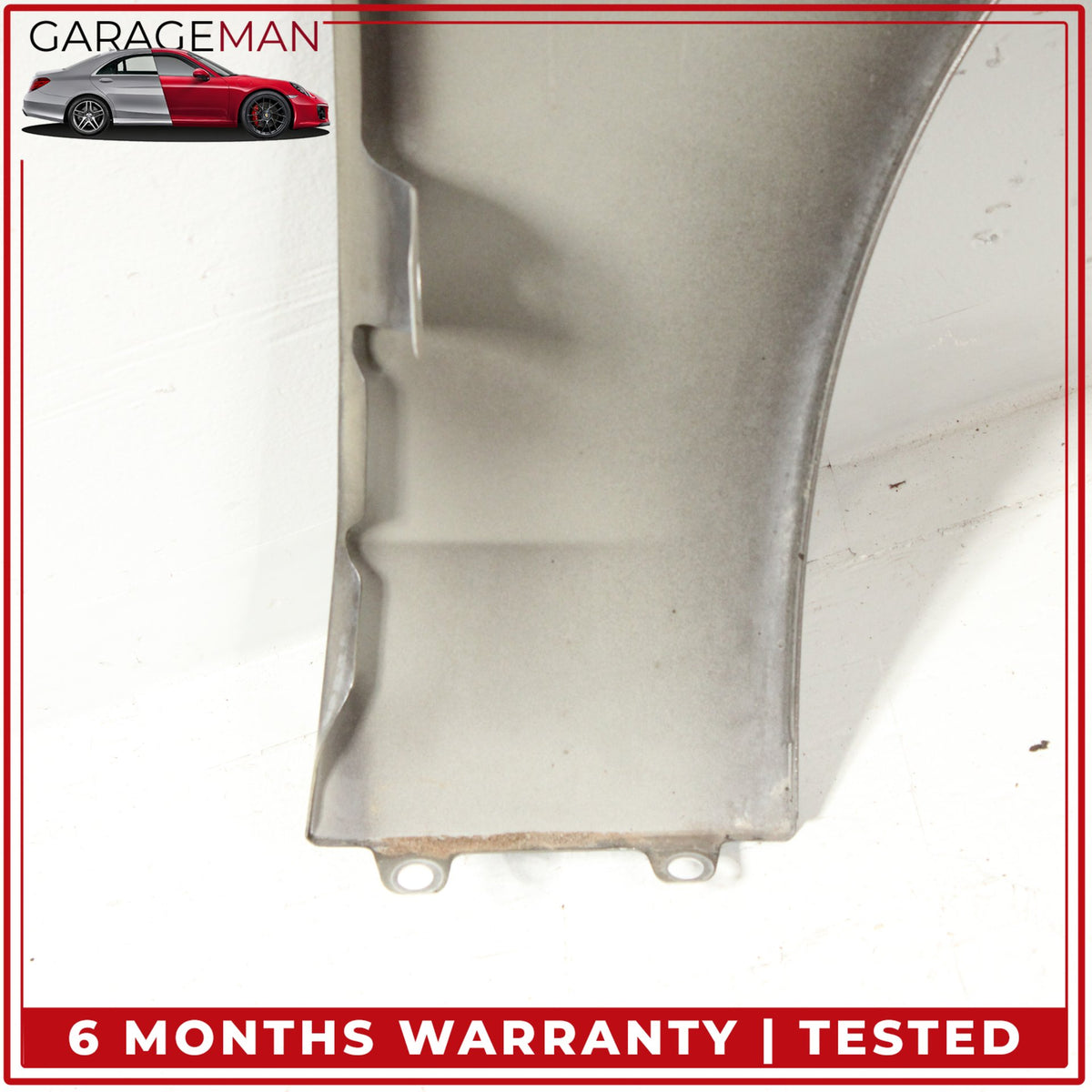 2012-2018 Audi A6 S6 Front Left Driver Side Fender Wing Panel Gray Metallic OEM