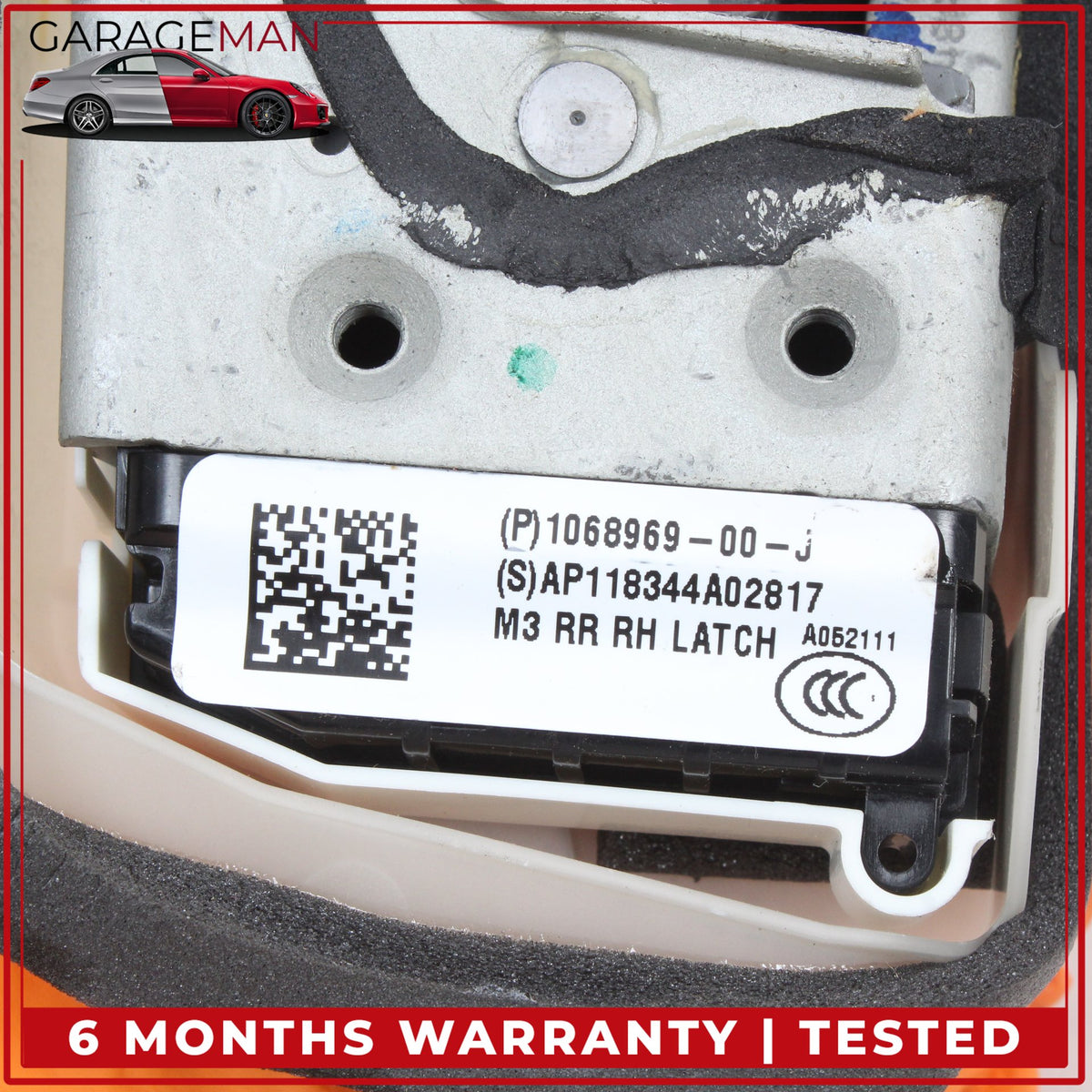 2017-2023 Tesla Model 3 Rear Right Side Door Lock Latch Actuator 106896900J OEM