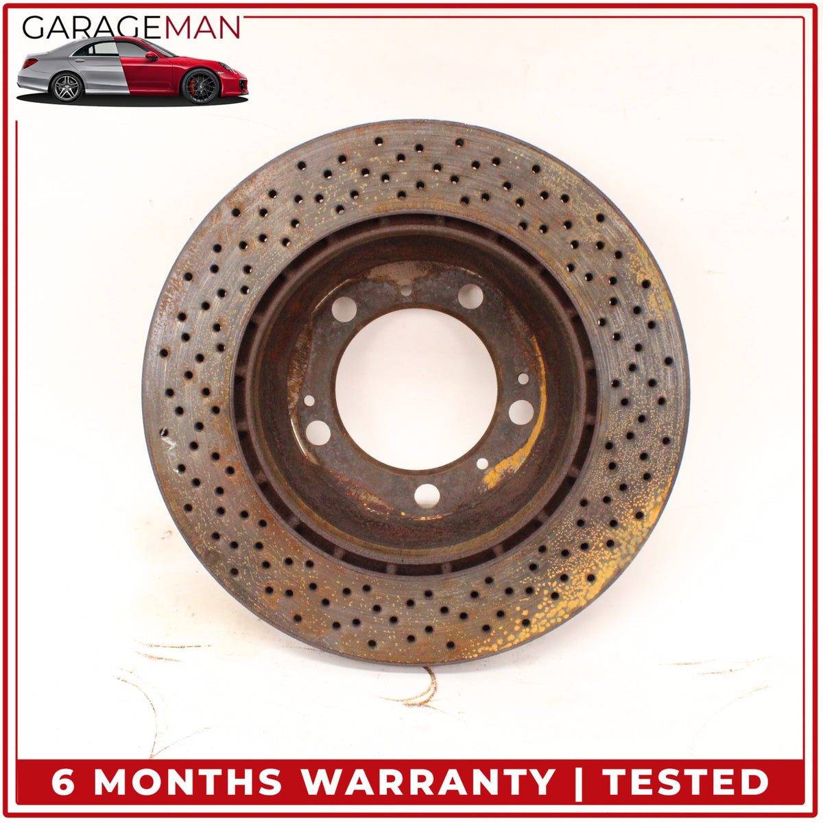1999-2012 Porsche 911 Carrera 996 Rear Left and Right Side Brake Rotor Disc OEM