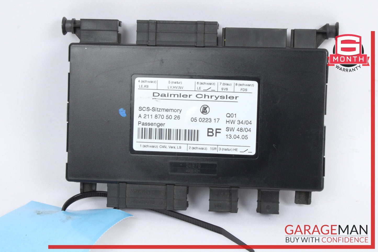 2003-2012 Mercedes ML500 M-Class W164 Front Right Seat Control Module 2118705026