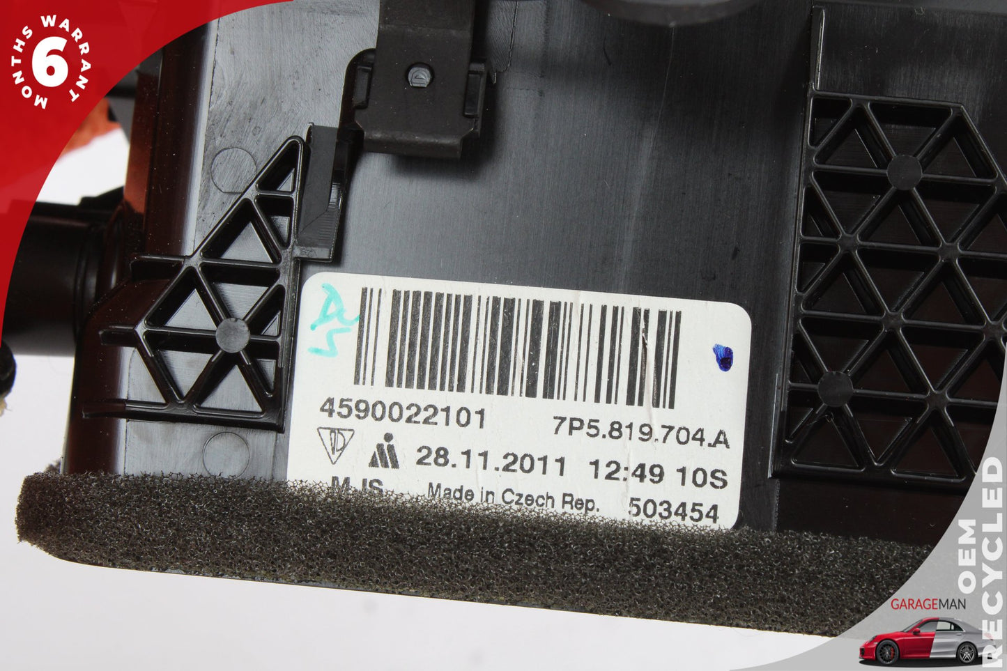 2011-2018 Porsche Cayenne S 958 Front Right Dash AC A/C Air Vent 7P5819704A OEM