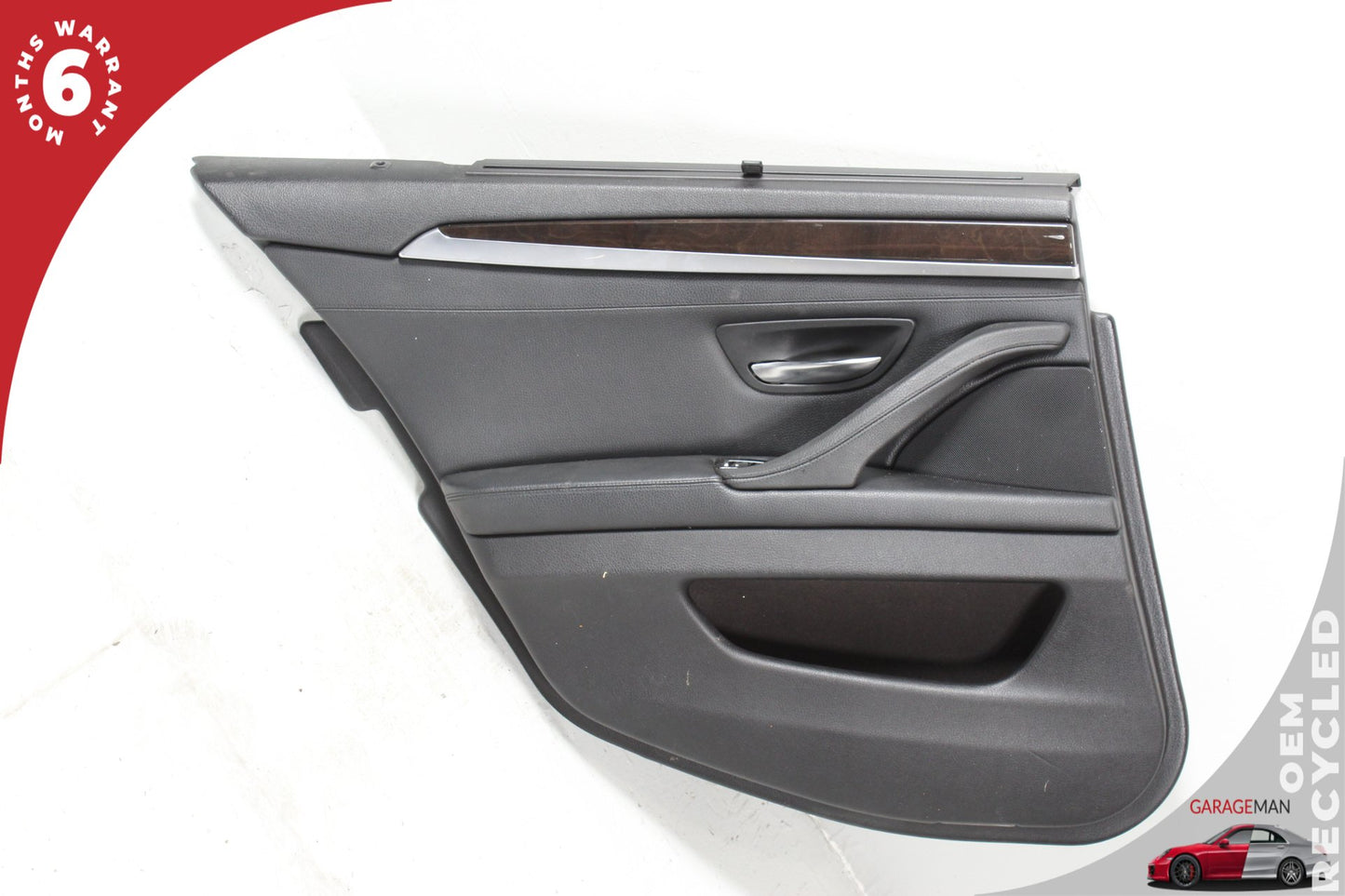 2011-2016 BMW 528i 535i F10 Rear Left Driver Side Interior Door Trim Panel OEM