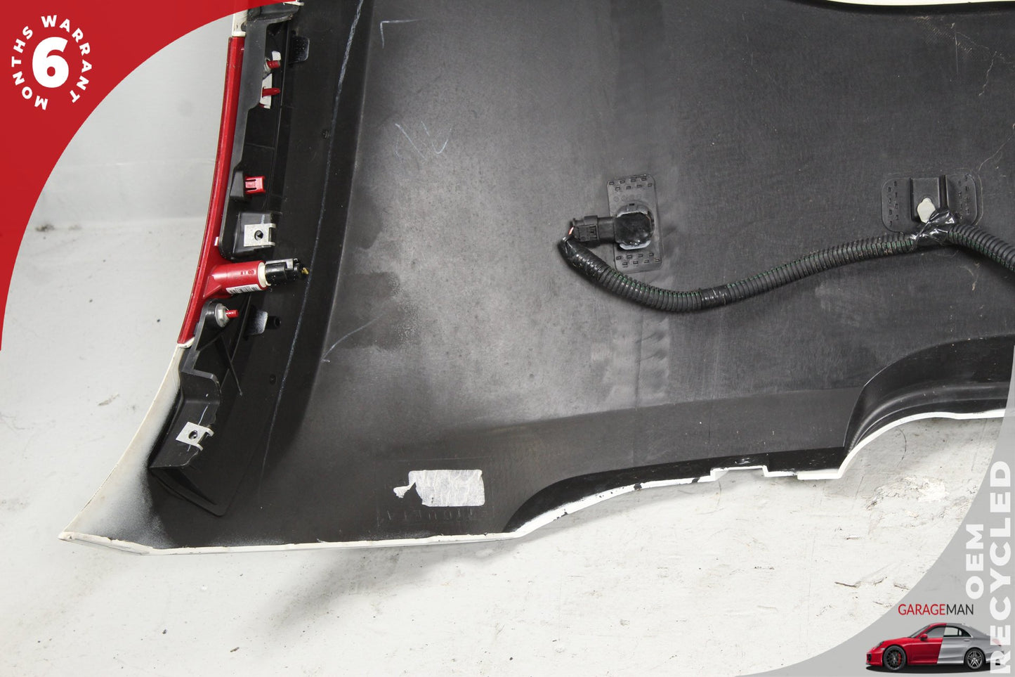 2013-2017 Fiat 500e Hatchback Rear Bumper Cover White 55110701 OEM