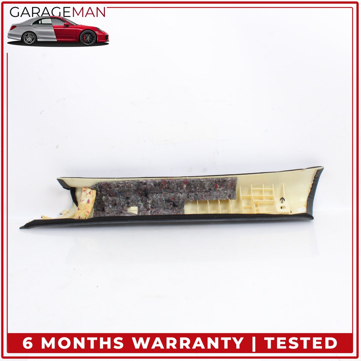 2007-2014 Mercedes-Benz CL550 W216 Coupe Front A-Pillar Trim Suede Set 2166900225 OEM