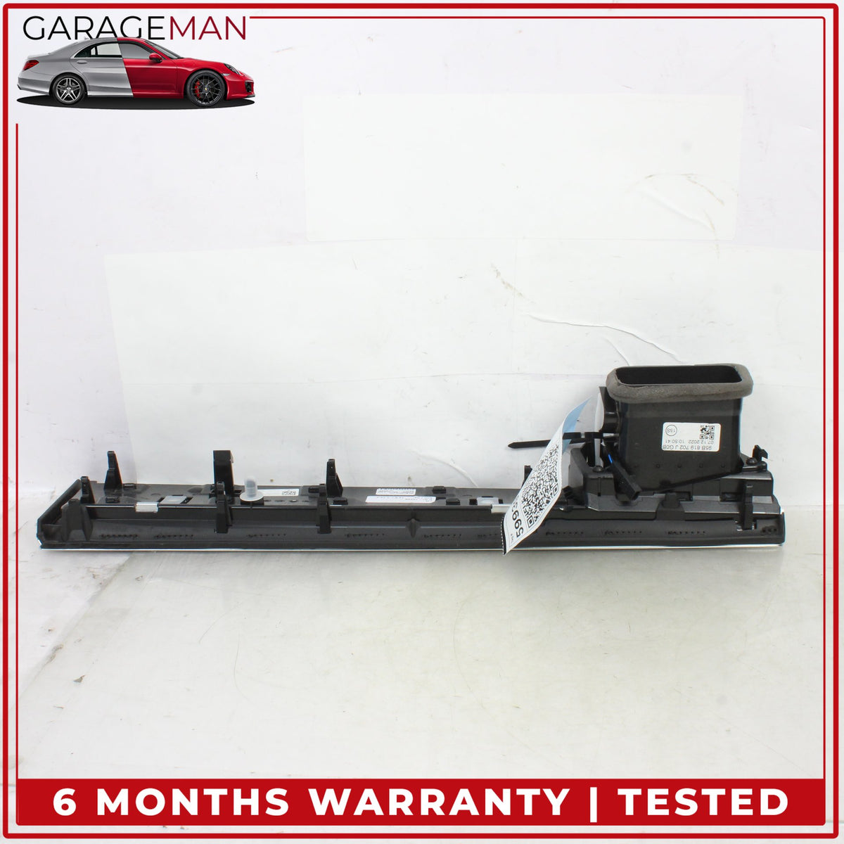 2019-2026 Porsche Macan 95B Front Dash Trim Cover Panel w/ AC A/C Air Vent OEM