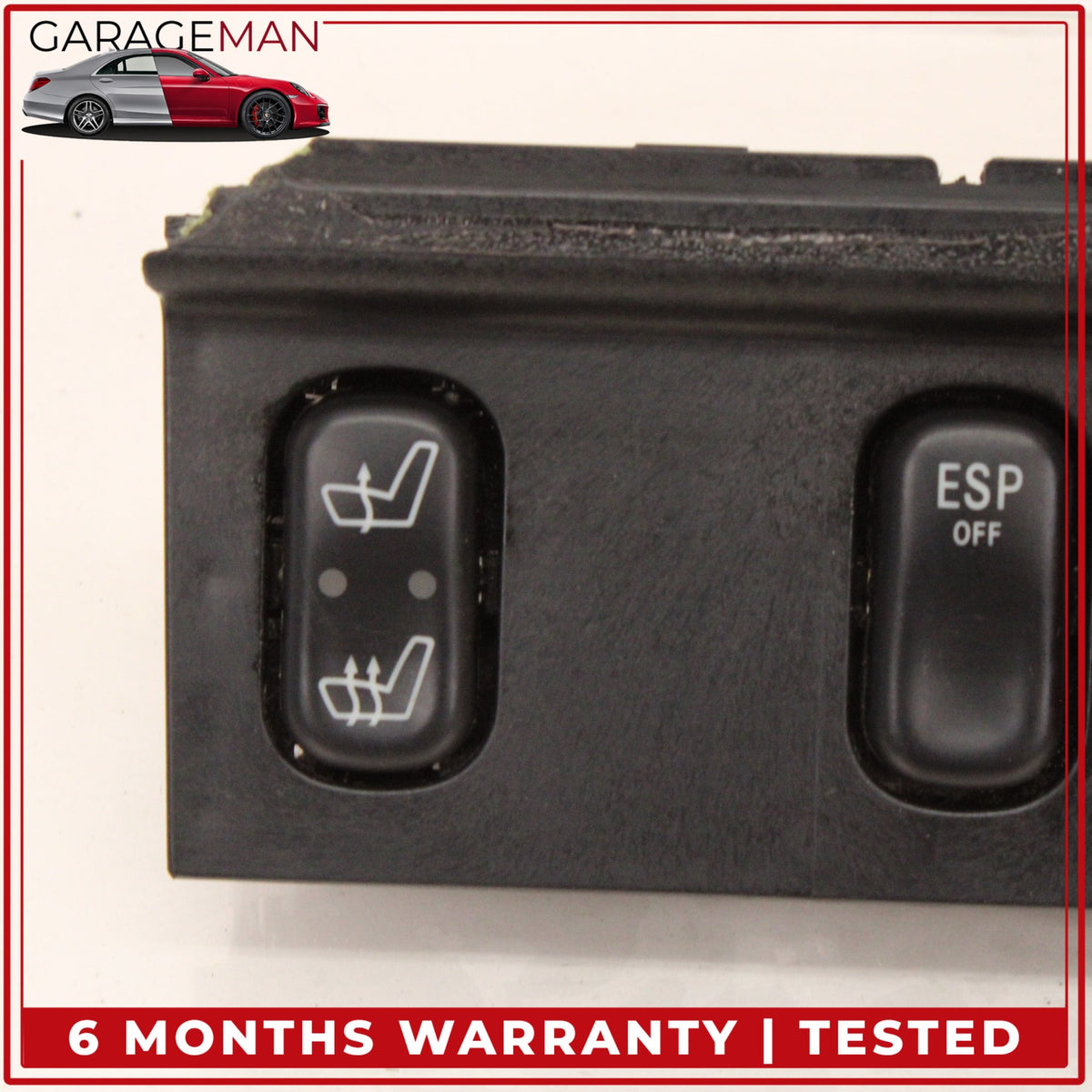 1997-2004 Mercedes R170 SLK230 Dash Dashboard Control Panel Switch Buttons OEM