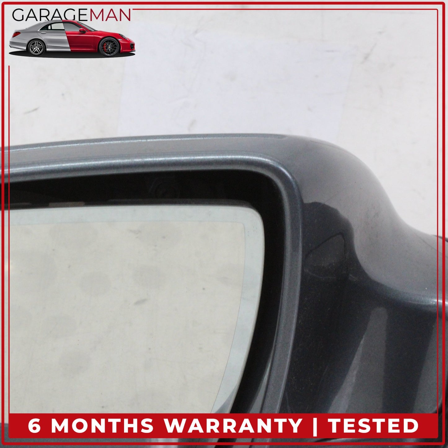 2009-2011 Mercedes W219 CLS550 Front Left Side Door Rear View Mirror Gray OEM