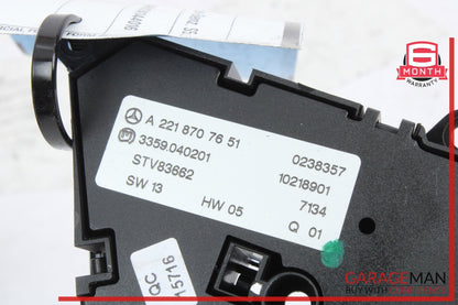 2007-2014 Mercedes S550 W221 Front Left Seat Memory Control Switch 2218707651