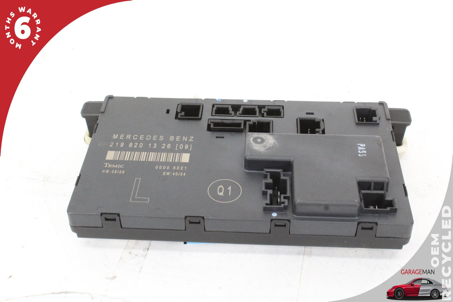 06-11 Mercedes-Benz CLS500 W219 Left Front Door Control Module 2198201326