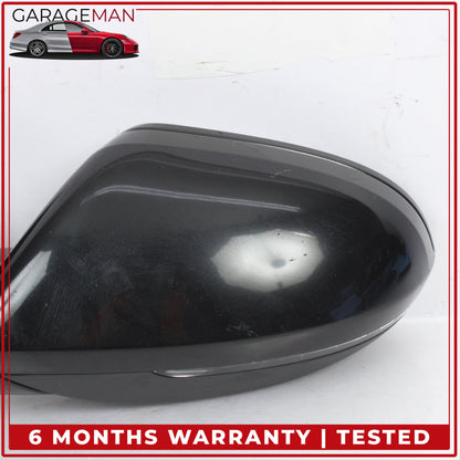 2012-2018 Audi A6 S6 Front Left Side Door Rear View Mirror w/ Camera Black OEM