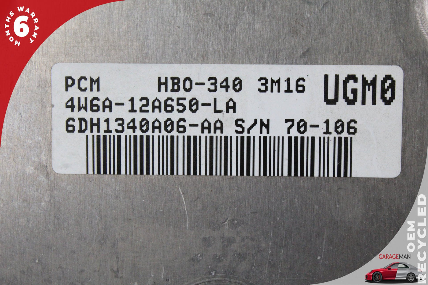 2004 Ford Thunderbird 3.9L Engine Computer Control Module Unit 4W6A12A650LA OEM