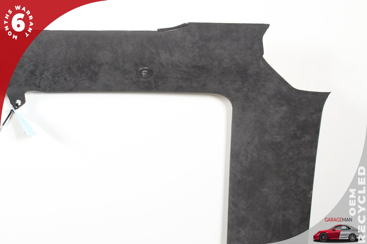 12-20 Tesla Model S 85D Panoramic Roof Headliner Trim Bow Pillar Cover Suede 104593602C