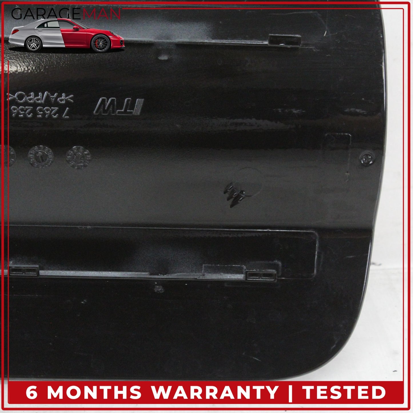 2011-2018 BMW X3 X4 F25 SUV Fuel Gas Tank Filler Lid Door Black 7265256 OEM