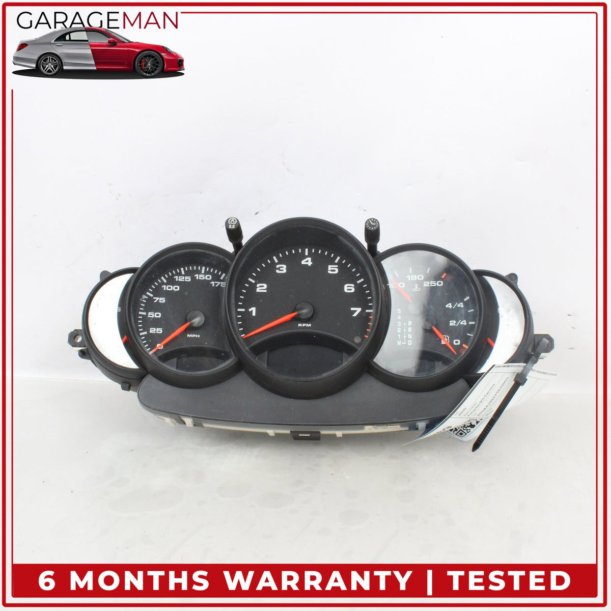 2000-2001 Porsche 911 Carrera 996 Speedometer Instrument Cluster 99664110402 OEM