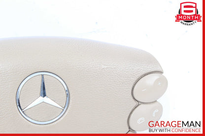 03-12 Mercedes W211 E350 E320 E550 Steering Wheel Airbag Air Bag Brown OEM