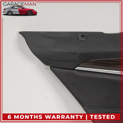 2017-2023 BMW 530e M550i G30 Rear Left Driver Side Interior Door Trim Panel OEM