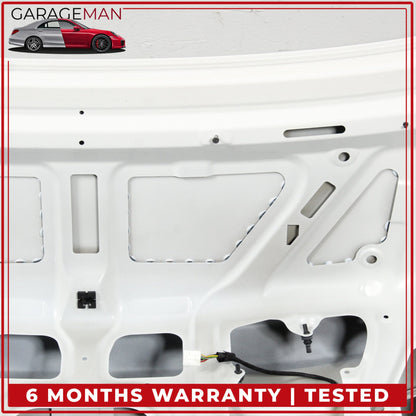 2011-2016 BMW 550i Rear Deck Trunk Lid Panel Alpine White 7240552 OEM
