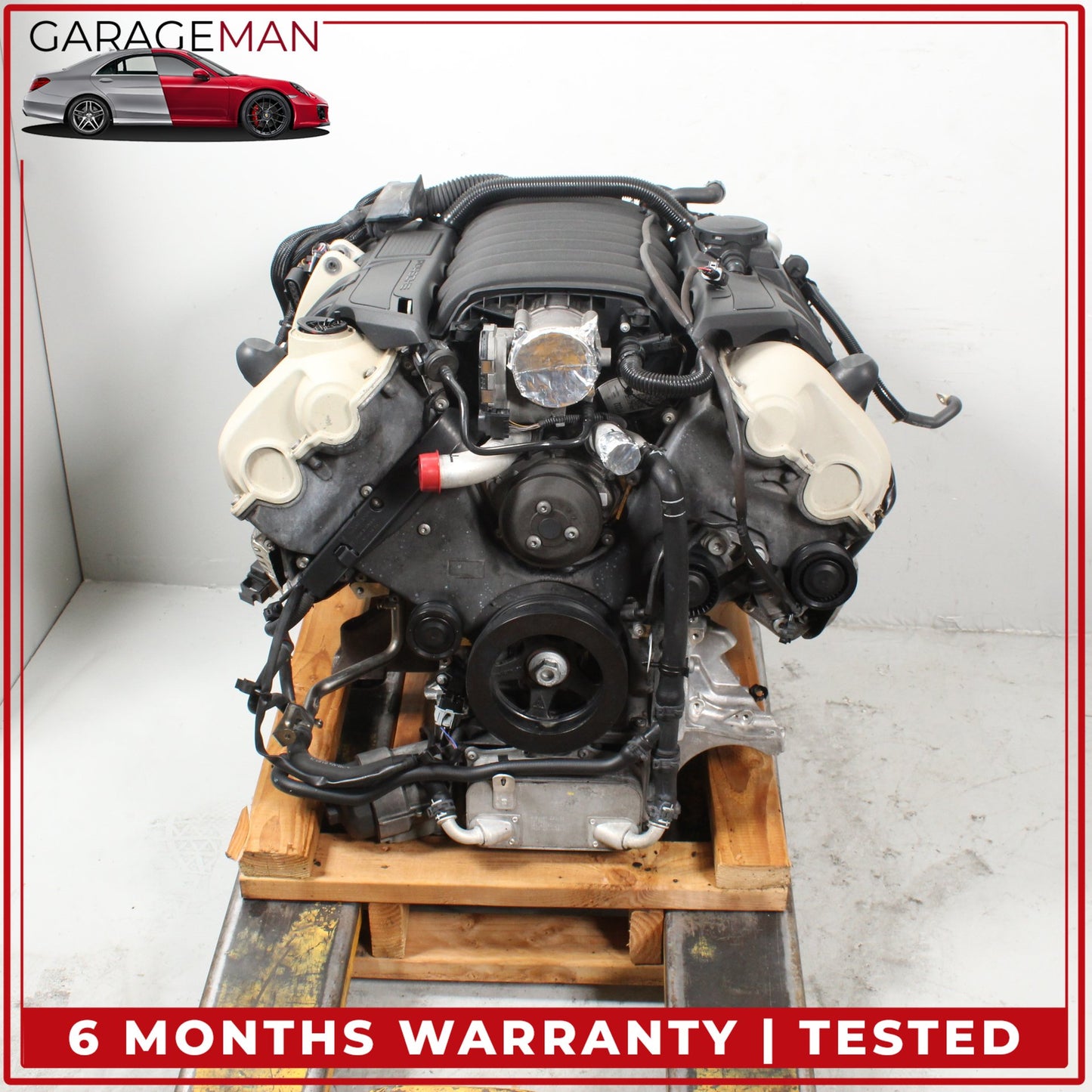 2010-2013 Porsche Panamera 970 RWD 4.8L Engine Motor Assembly M48.20 OEM 130K