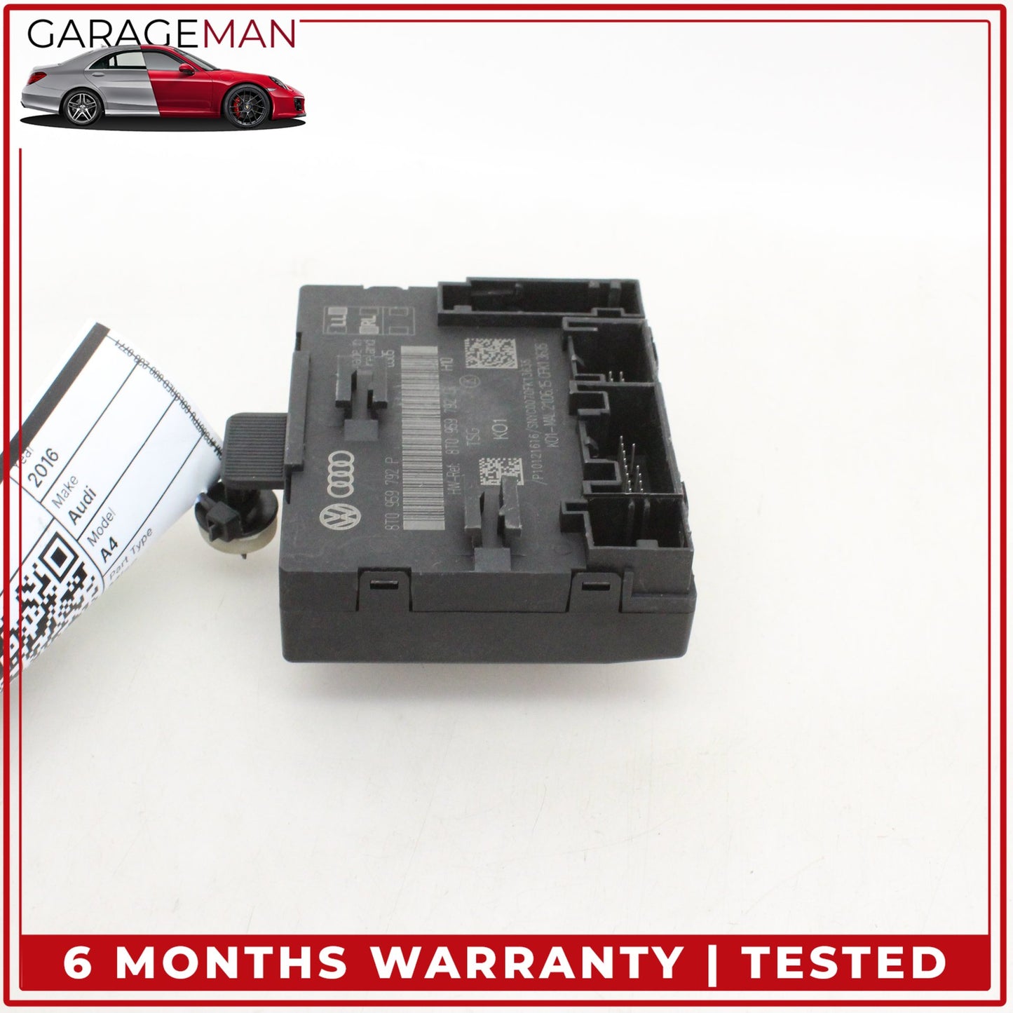 2013-2016 Audi A4 S4 Front Right Side Door Control Module Unit 8T0959792P OEM