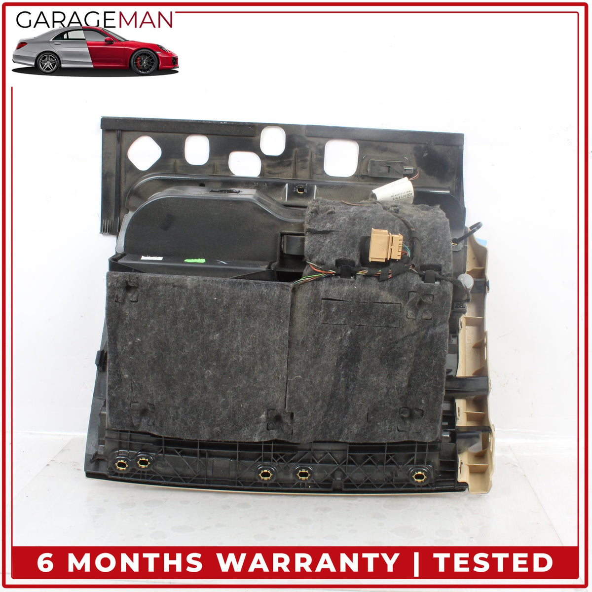 2012-2015 Audi A6 A7 Glove Box Storage Compartment Beige 4G1880302A OEM