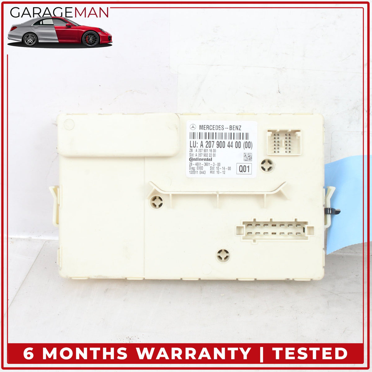 2010-2017 Mercedes C207 E550 Rear Window Regulator Control Module 2079004400 OEM