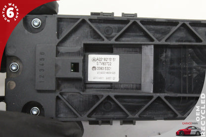 09-13 Mercedes-Benz S550 W221 Front Left Window Control Switch 2218215151