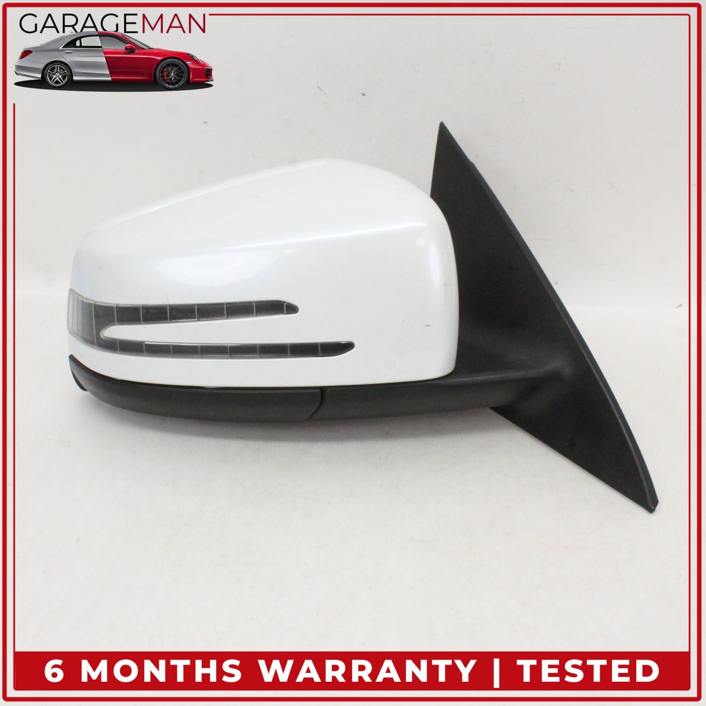 2014-2019 Mercedes W117 CLA250 Front Right Rear View Mirror w/ Blind Spot OEM