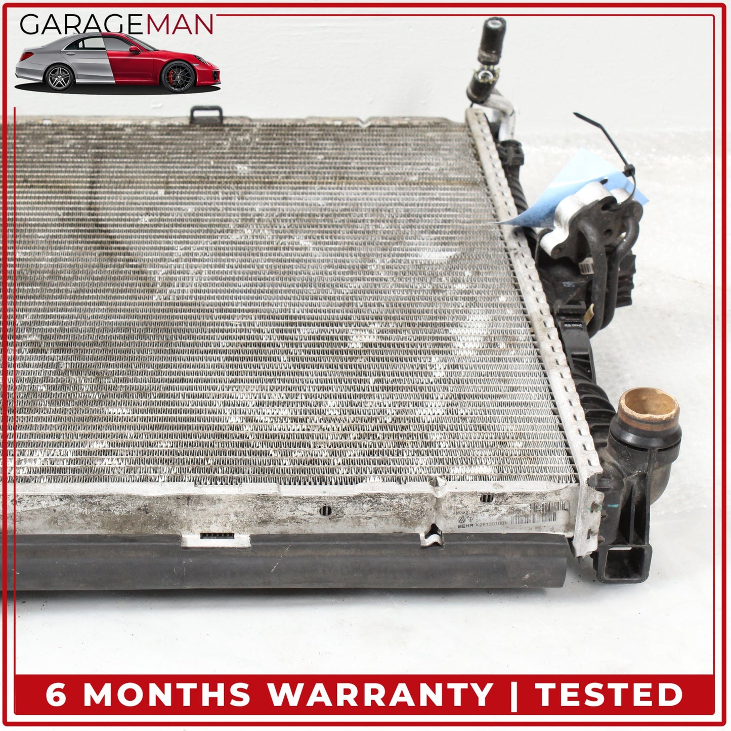 2007-2015 Audi Q7 SUV Engine Cooling Radiator AC A/C Condenser 7L6121253B OEM