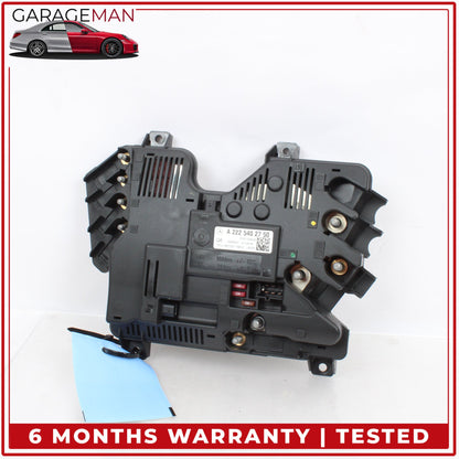 2014-2017 Mercedes W222 S550e Rear Trunk Fuse Relay Junction Box 2225402750 OEM