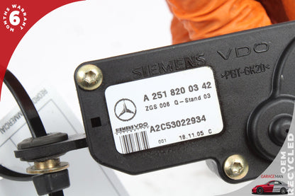 2006-2012 Mercedes X164 GL450 Rear Right Side Quarter Window Regulator Motor OEM