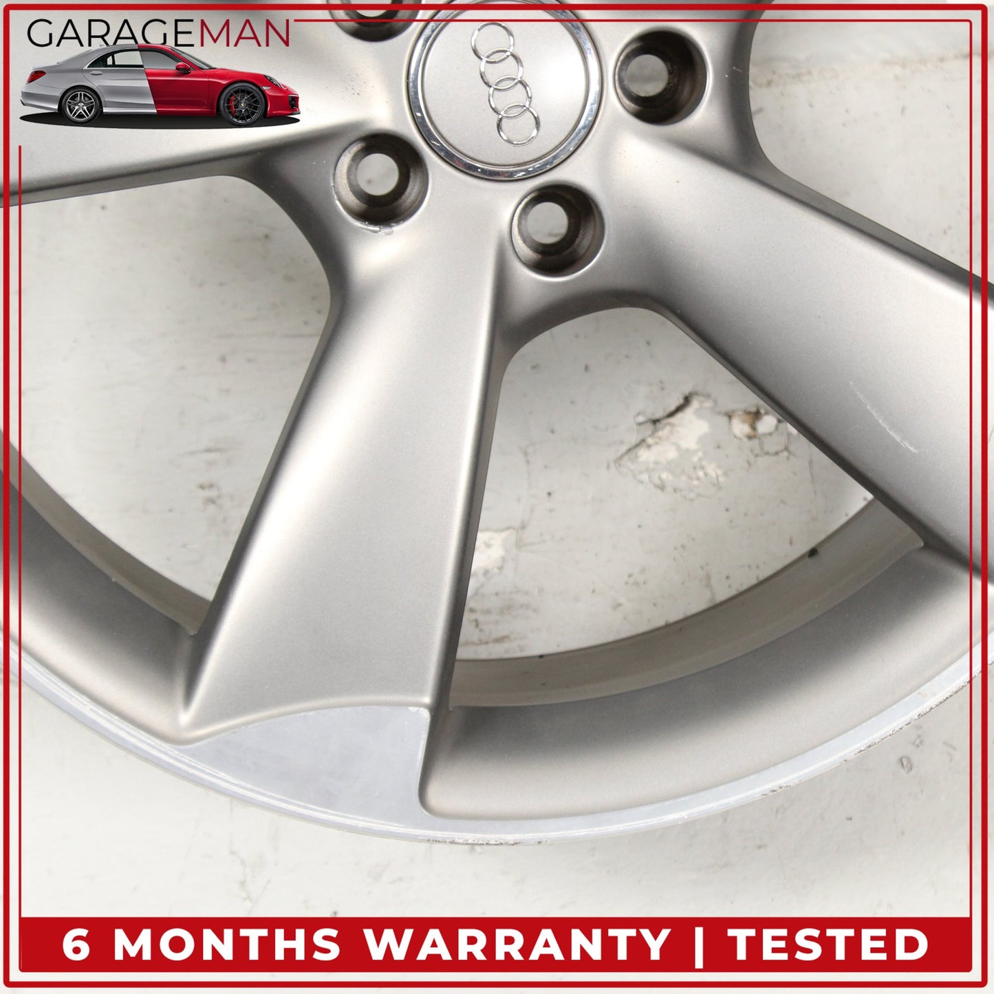 2012-2018 Audi A6 S6 Front or Rear Side 5 Spoke Wheel Rim 8.5JX20H2 ET45 OEM