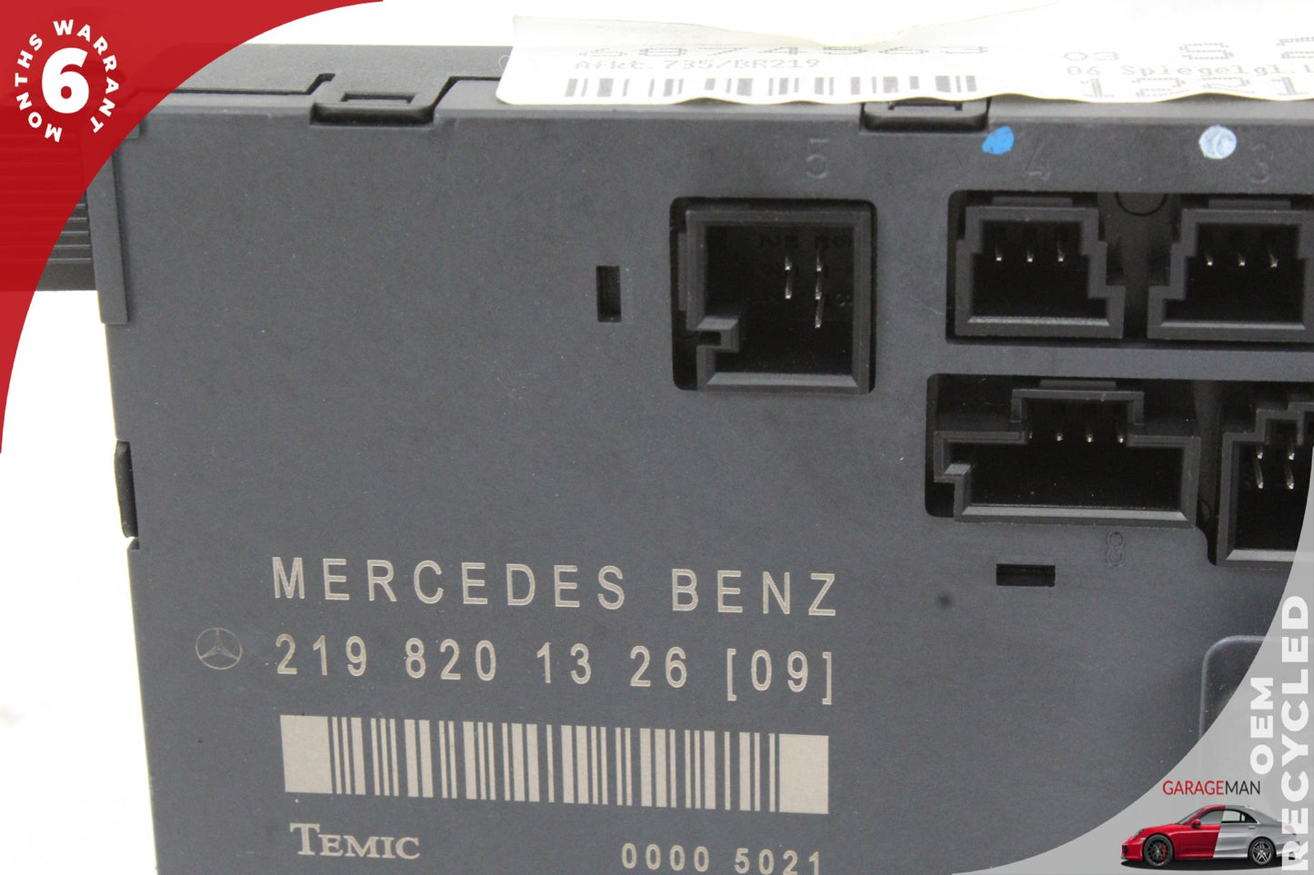 06-11 Mercedes-Benz CLS500 W219 Left Front Door Control Module 2198201326