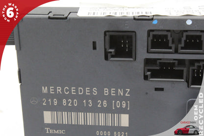 06-11 Mercedes-Benz CLS500 W219 Left Front Door Control Module 2198201326