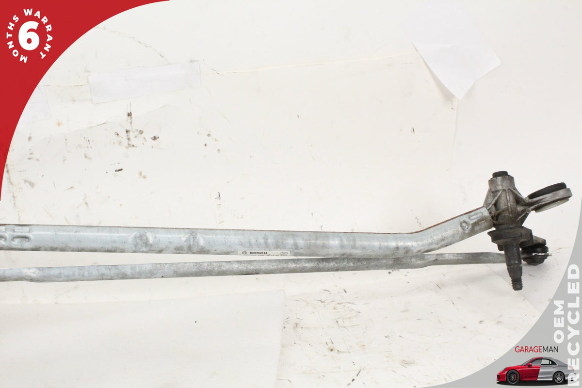 2011-2018 Porsche Cayenne 958 Front Windshield Wiper Linkage w/ Motor OEM