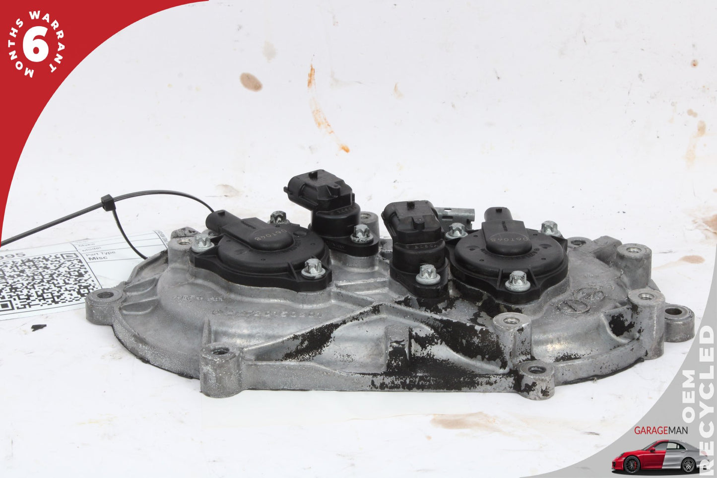 2005-2013 Mercedes W221 S550 Front Left Side Engine Timing Chain Cover Plate OEM