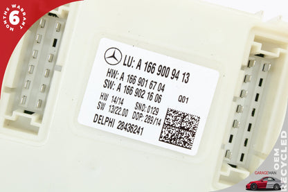 13-19 Mercedes X166 GL450 GLS550 Rear SAM Control Unit 1669009413 Genuine