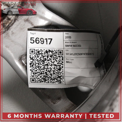 2014-2021 BMW M235i F22 M Double Spoke 436 Wheel Rim Rear (7.5Jx18 ET45) OEM