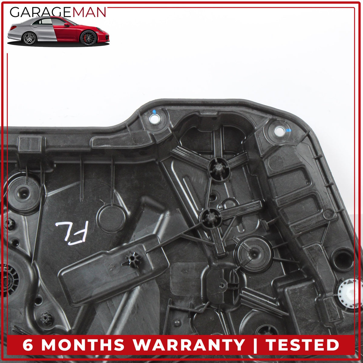 2019-2025 BMW M340i G20 Front Left Window Regulator w/ Carrier and Speaker 7497103 OEM