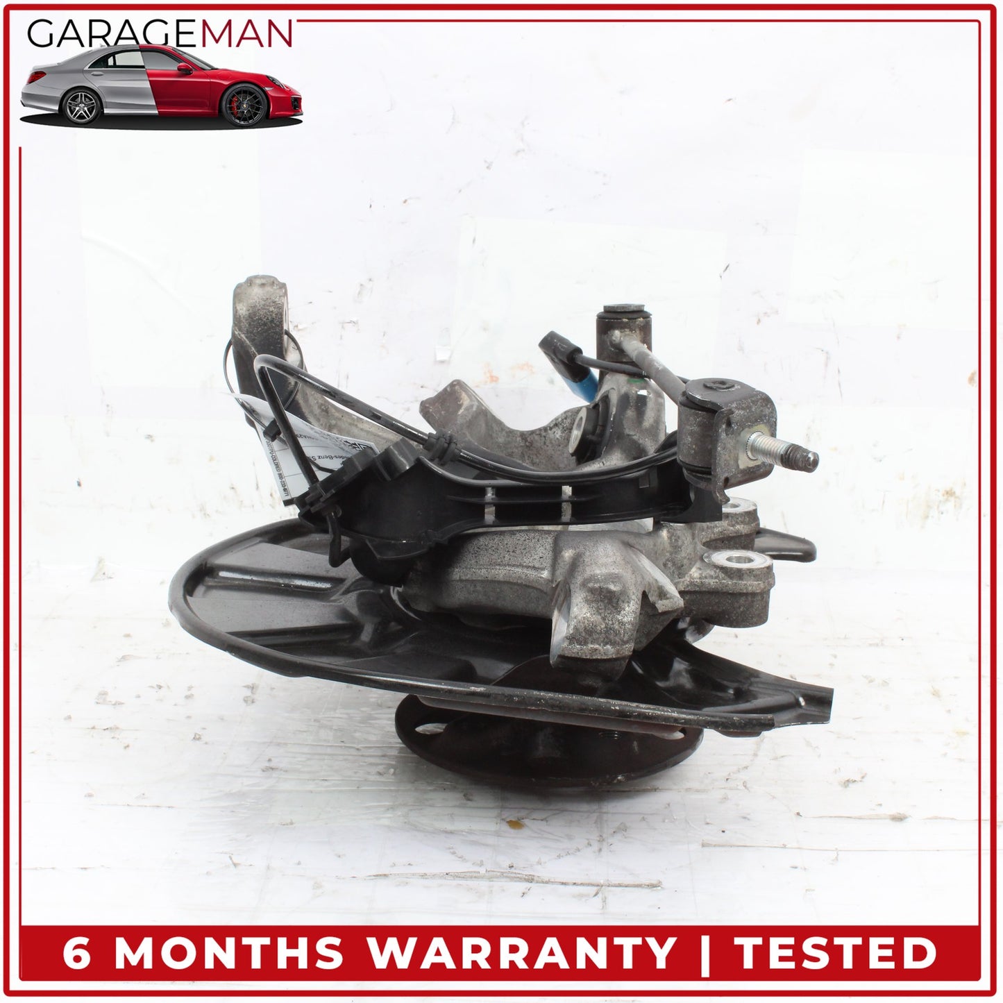 2014-2020 Mercedes W222 S550e Rear Left Side Spindle Knuckle Wheel Hub OEM